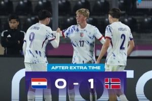 创造历史!挪威U20队1-0绝杀巴拉圭队,晋级世青赛8强将战法国